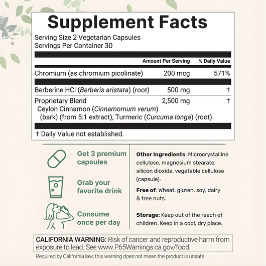 Berberine 4-in-1 Capsules